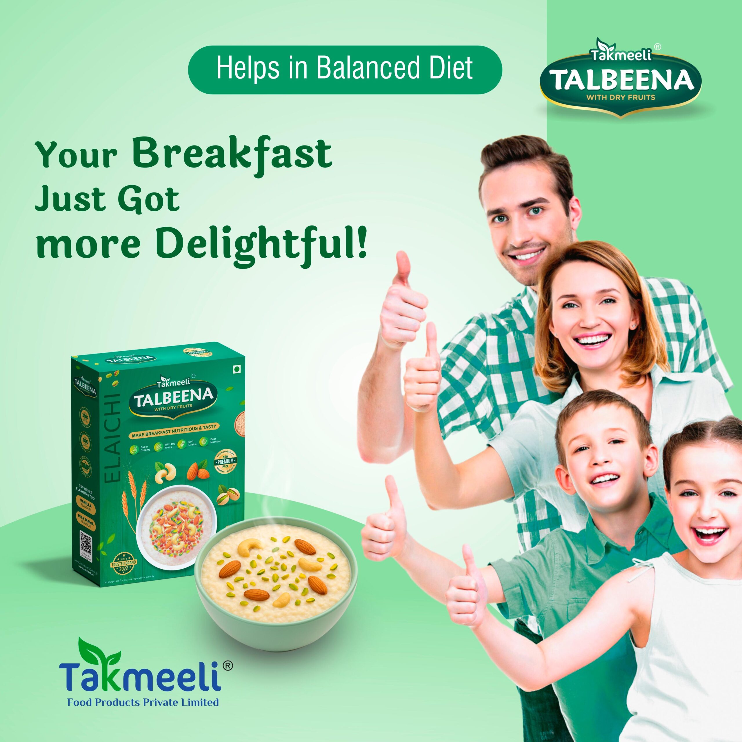 WhatsApp Image 2025-08-22 at 2.33.59 PM (1) Takmeeli Talbeena With Dry Fruits - Elaichi Flavour - Premium Pack 250 g - Image 5